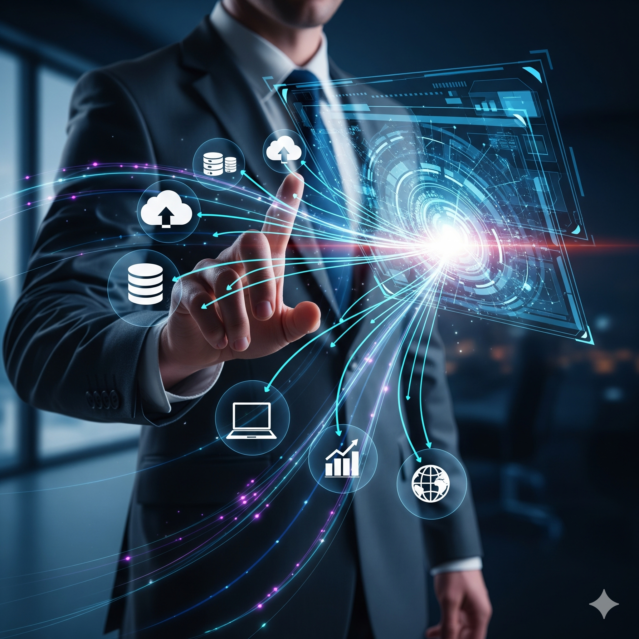 Cloud Solutions Illustration